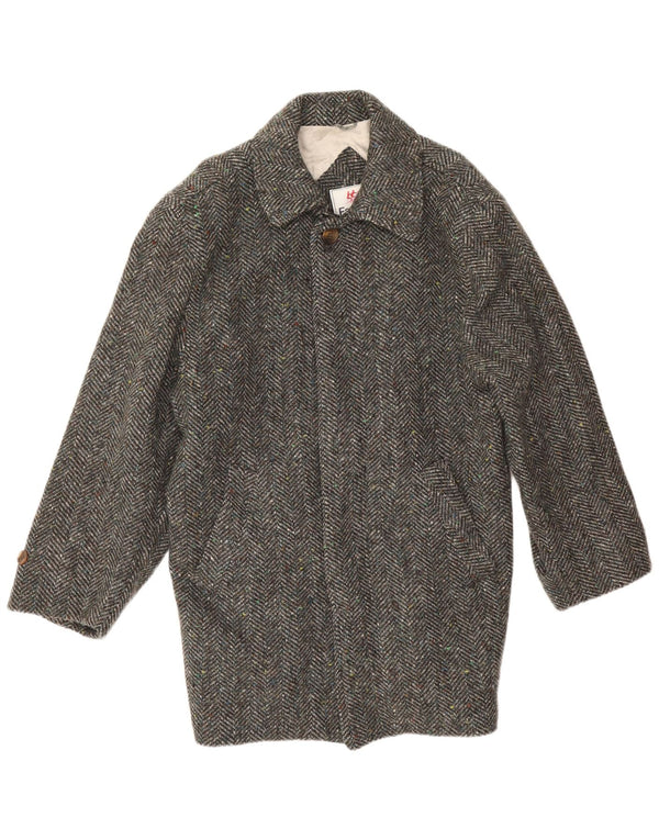 Cappotto Uomo Faciba IT 52 XL Lana Spinata Grigia