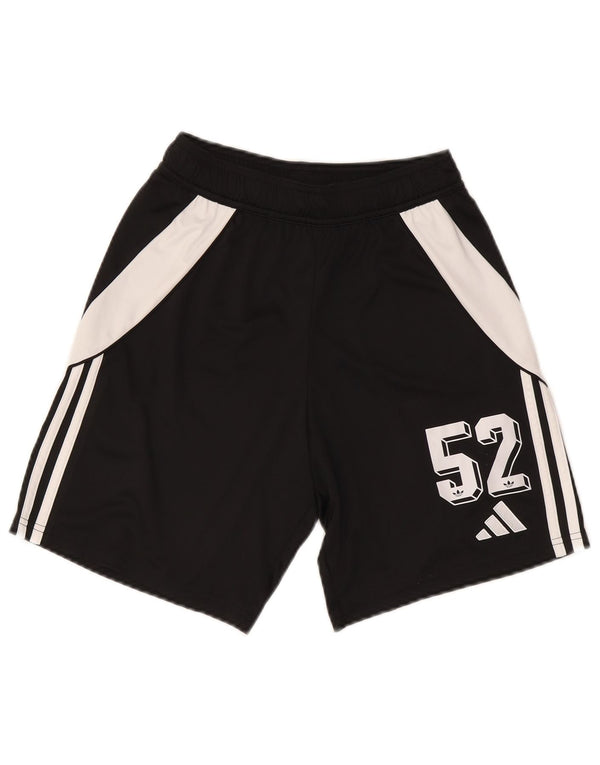 Pantaloncini sportivi Adidas Aeroready Graphic da uomo piccoli color block nero