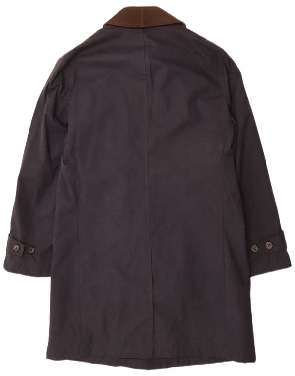 Cappotto giacca a vento da uomo Marks & Spencer UK 36 piccolo blu navy classico