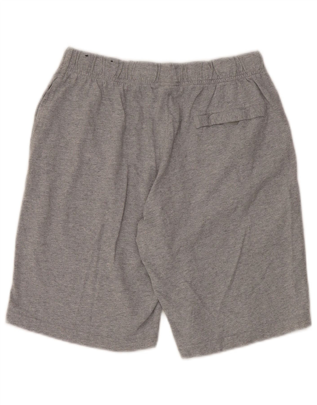 Pantaloncini sportivi Nike da uomo in cotone grigio medio