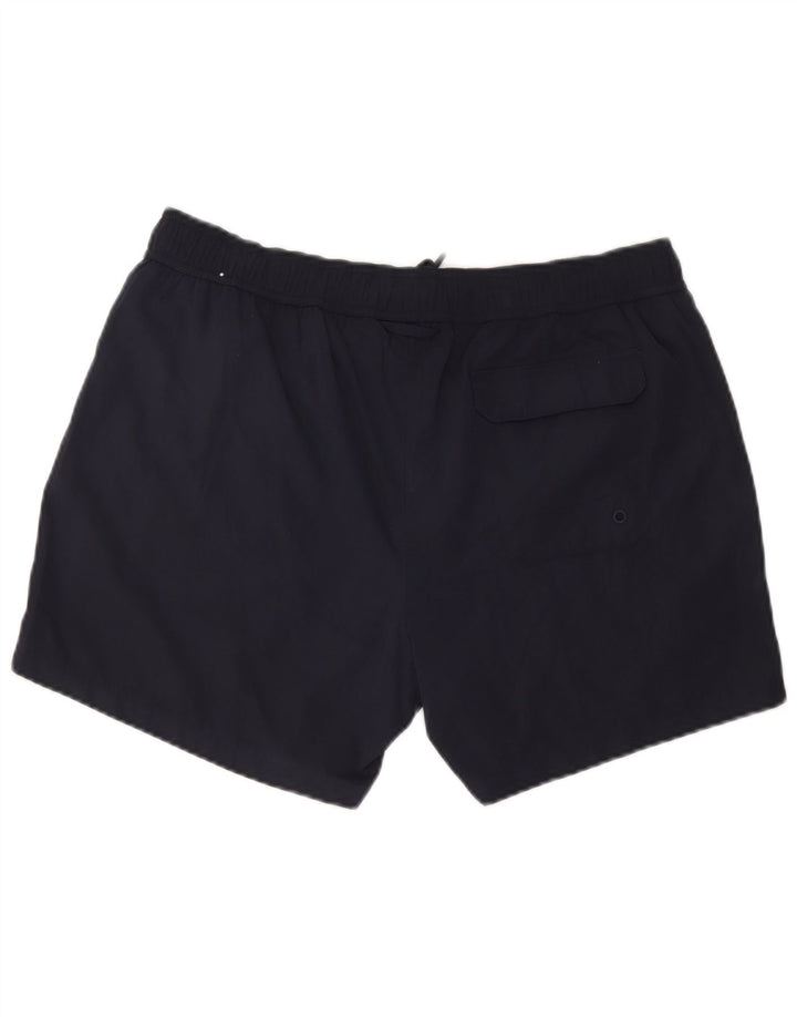 Pantaloncini da bagno da uomo Marks & Spencer grandi in poliestere blu navy