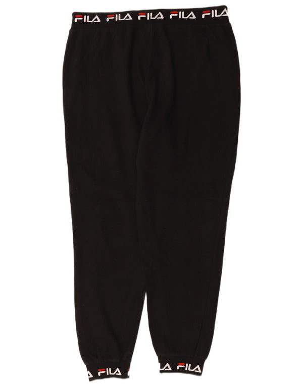 Pantaloni da tuta con grafica da donna Fila Joggers UK 18 XL cotone nero
