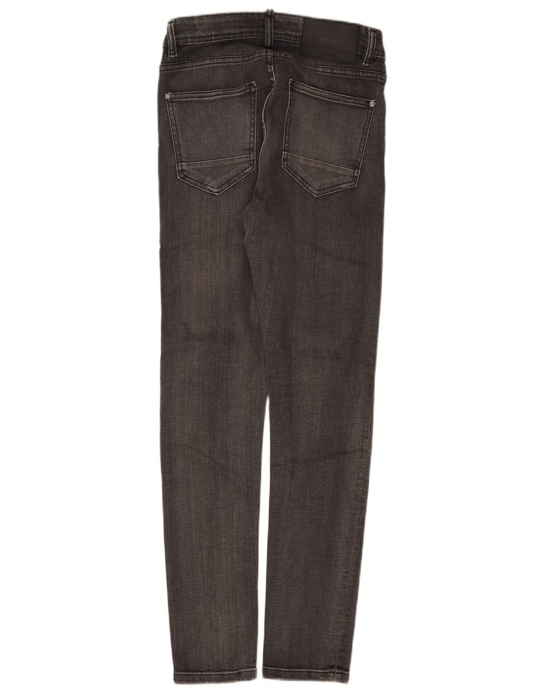 Jeans slim da uomo Zara EU 38 Small W30 L30 Cotone grigio