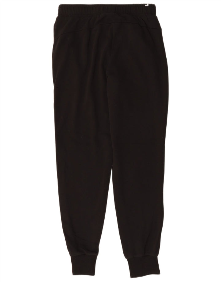 Pantaloni da tuta grafica da uomo Puma Joggers medio cotone nero