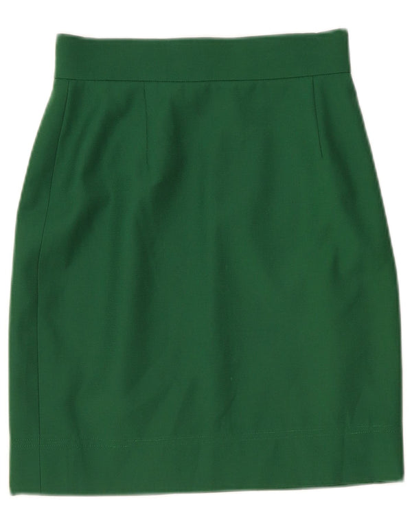 Gonna dritta da donna Moschino UK 10 piccola W26 verde