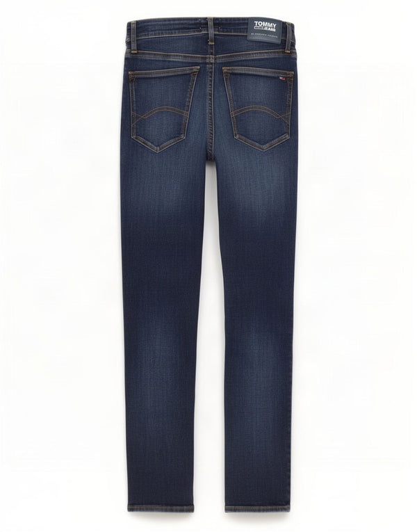 Jeans skinny da donna Tommy Hilfiger W31 L30 cotone blu
