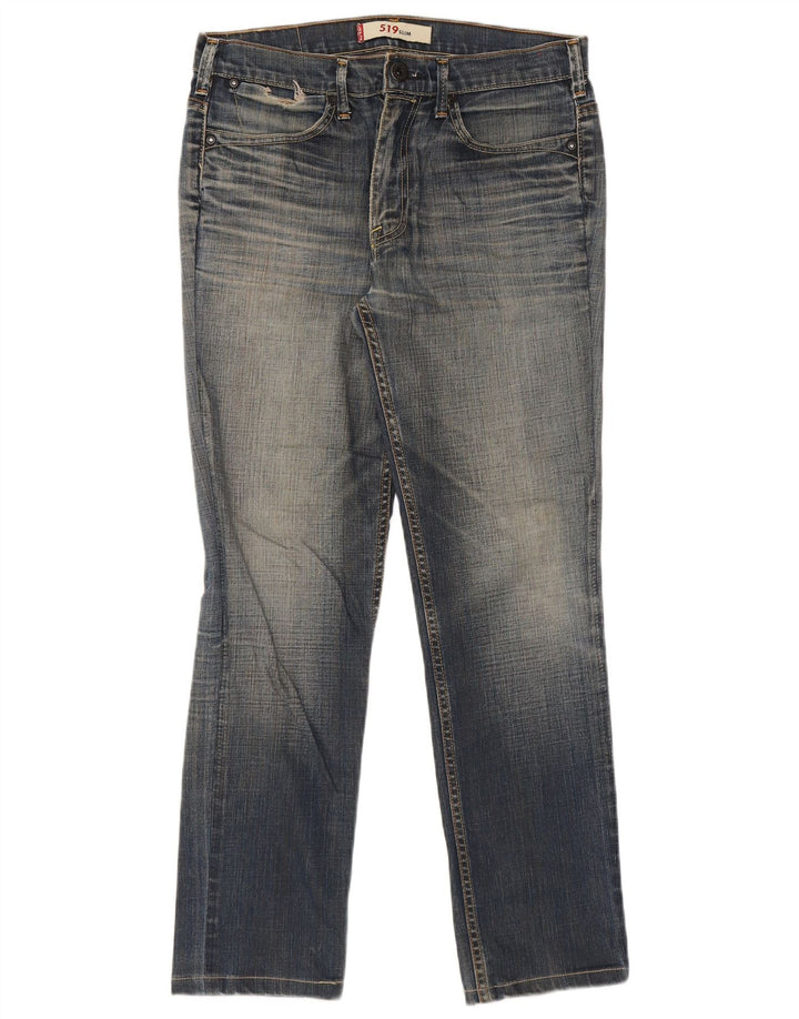 Jeans Levi's Uomo 519 Slim W34 L30 Blu