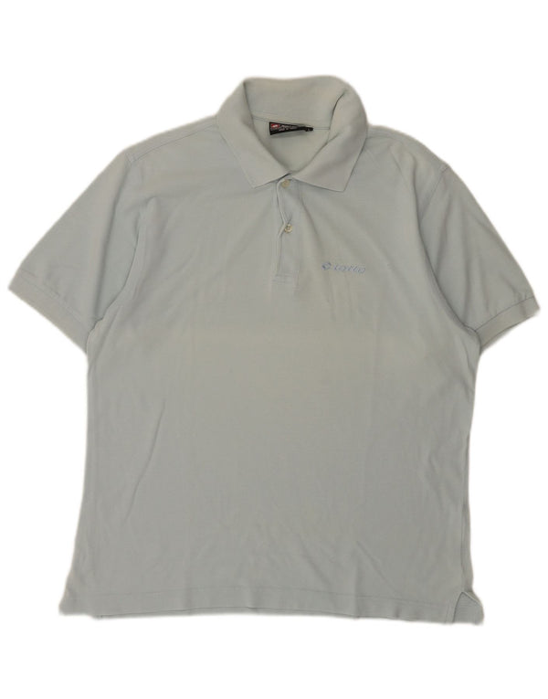 Polo da uomo Lotto grande blu