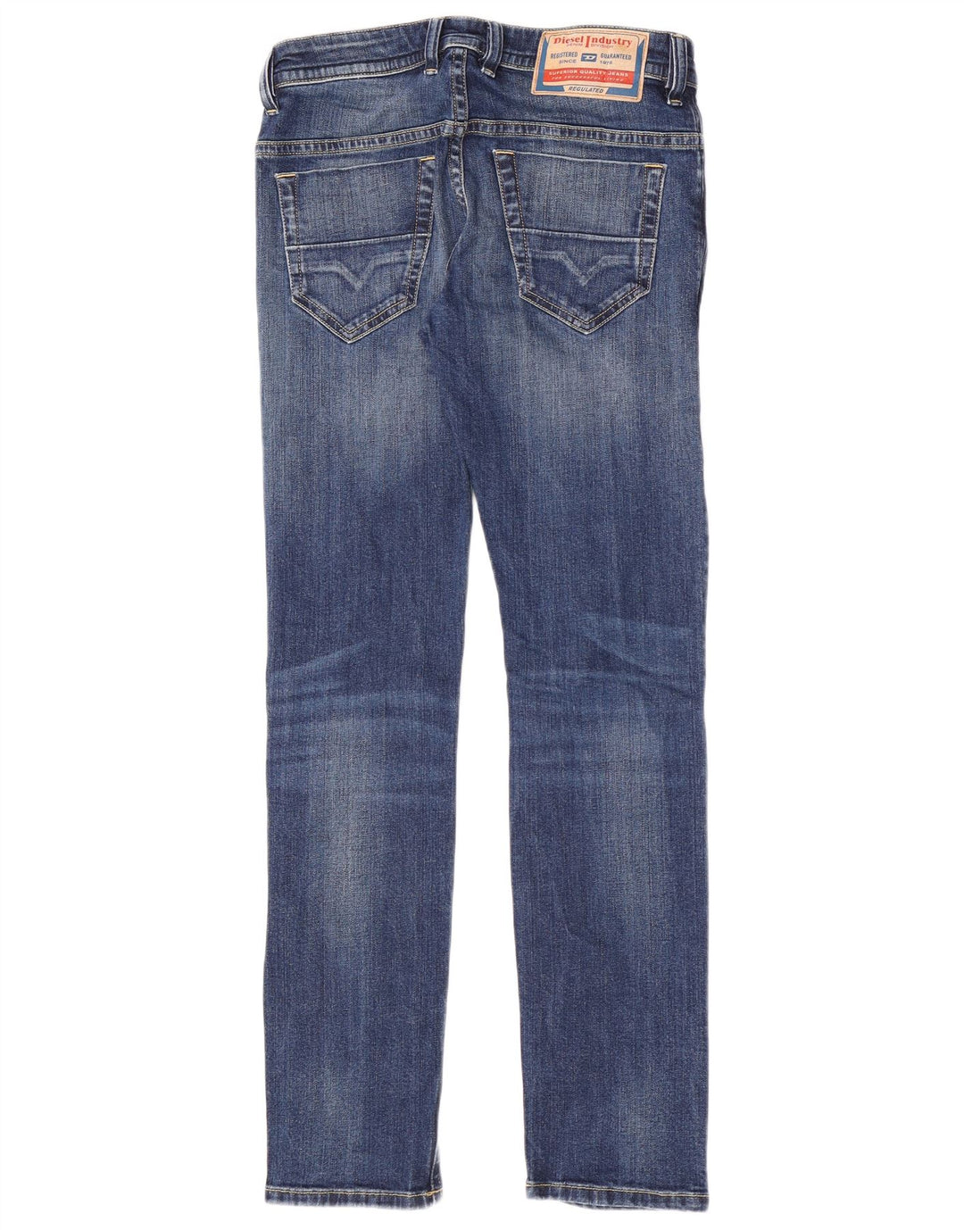 Jeans slim da uomo Diesel Thommer W28 L30 cotone blu