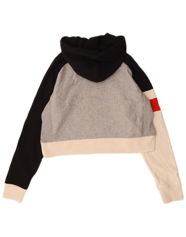 Maglione corto con cappuccio oversize da donna Champion UK 10 piccolo multicolore