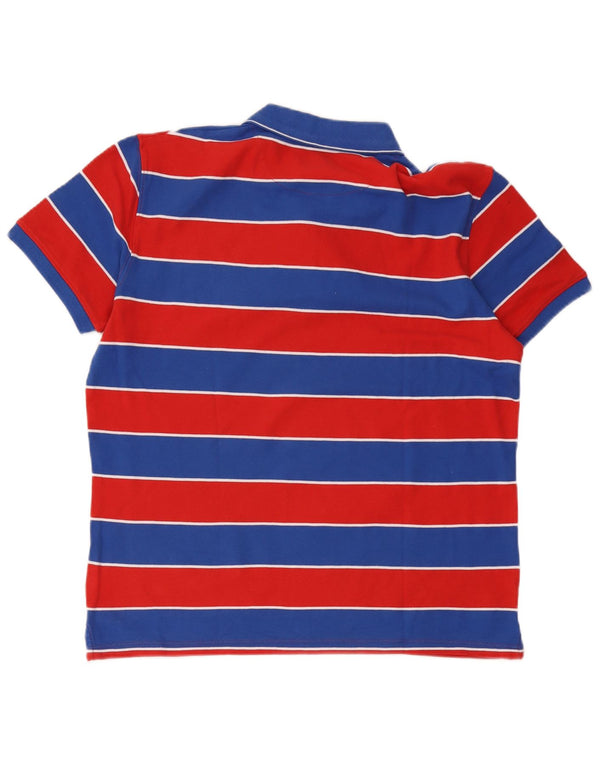 Polo da uomo Wrangler grande in cotone a righe rosse