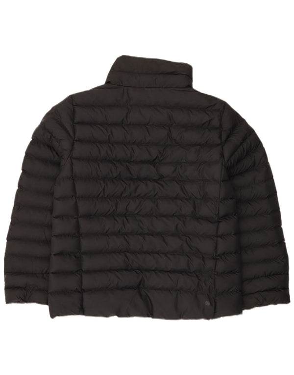 Giacca imbottita da donna Adidas UK 12/14 Medium Nero Poliestere