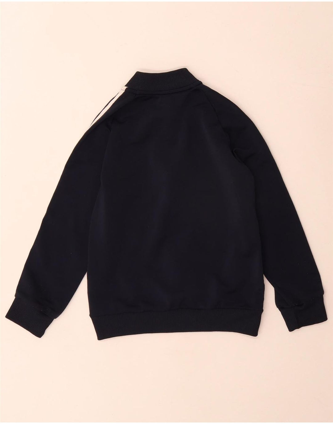 Giacca da tuta da ragazzo Adidas 6-7 anni in poliestere blu navy