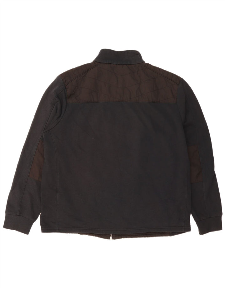 Giubbotto bomber da uomo Marks & Spencer Blue Harbour UK 42 XL Blocco colore marrone