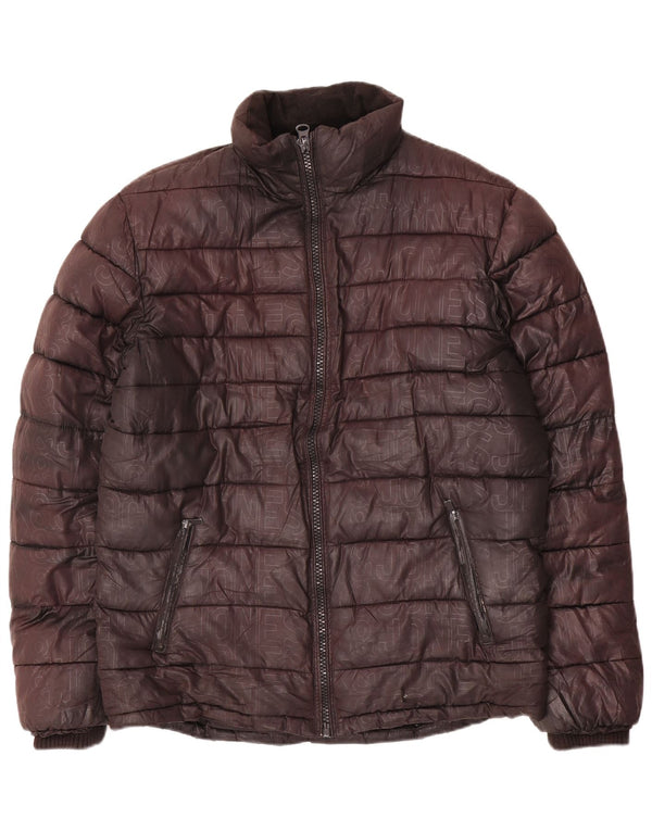 Giacca imbottita da uomo Jack & Jones UK 40 grande marrone