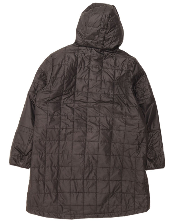 Cappotto imbottito con cappuccio NIKE da uomo UK 42 XL poliestere nero