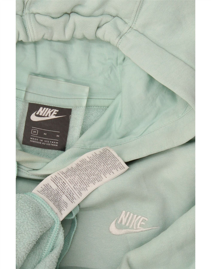 Felpa con cappuccio da donna Nike UK 14 cotone verde medio
