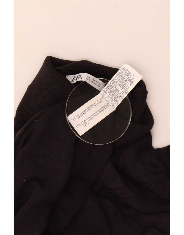 Maglione Zara da uomo con collo alto e maglione grande in viscosa marrone
