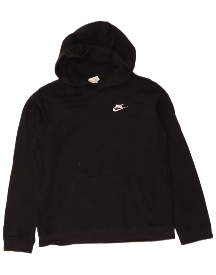 Felpa con cappuccio NIKE da bambino 13-14 anni XL in cotone nero