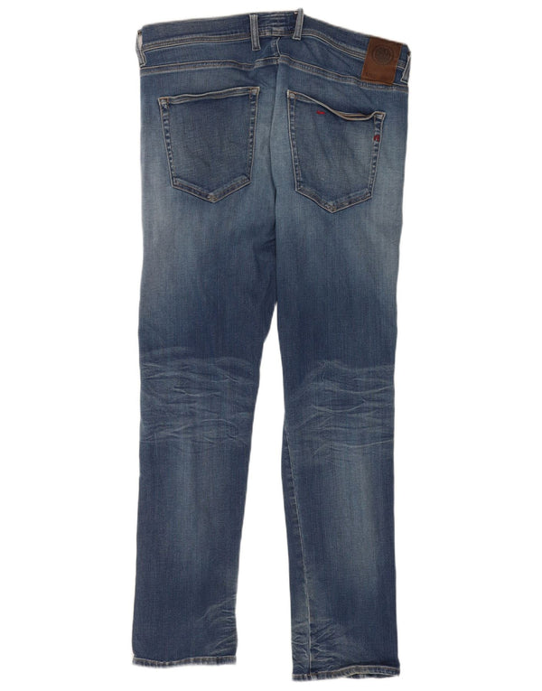Replay Jeans Grover Slim da uomo W34 L32 in cotone blu
