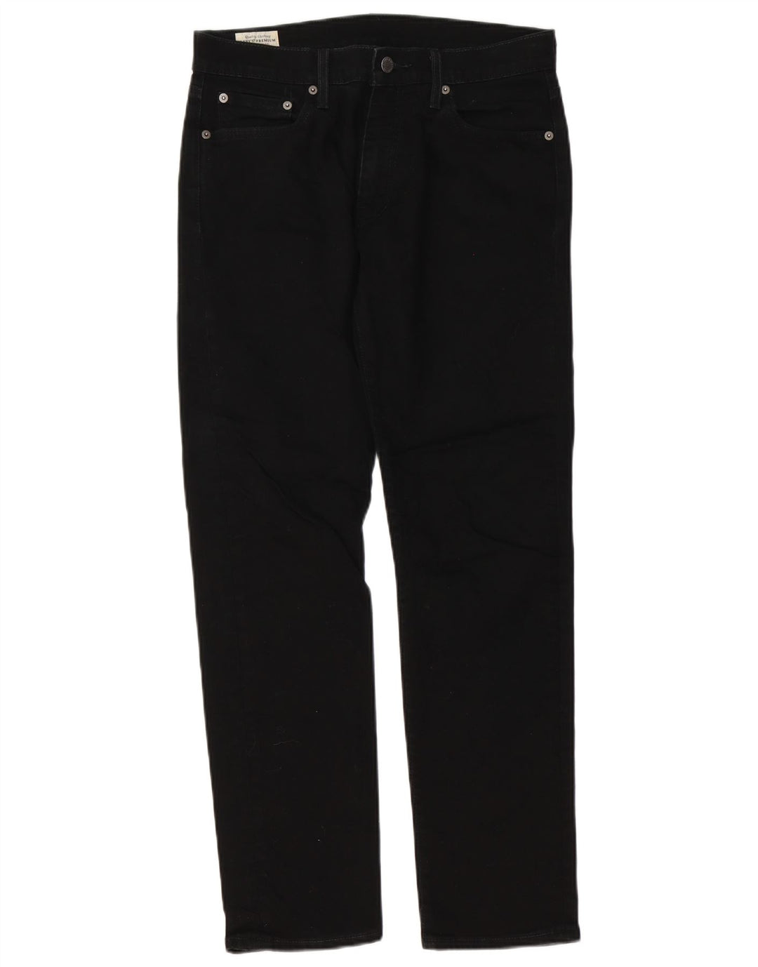 Jeans Levi's Uomo 502 affusolati W30 L29 Cotone Nero