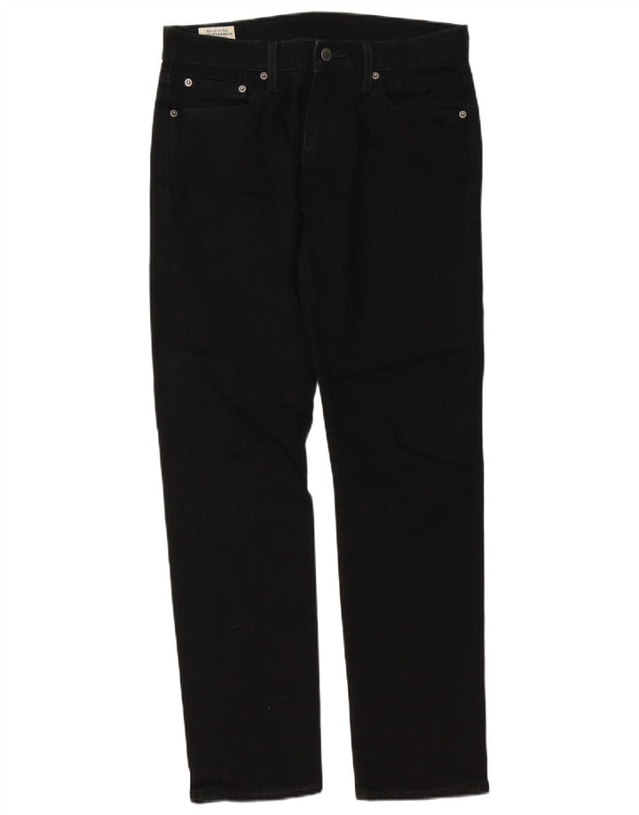 Jeans Levi's Uomo 502 affusolati W30 L29 Cotone Nero
