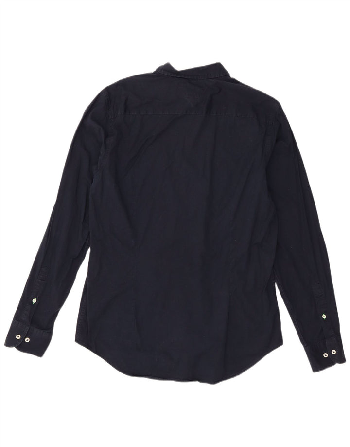 Camicia da uomo Tommy Hilfiger XL in cotone blu navy