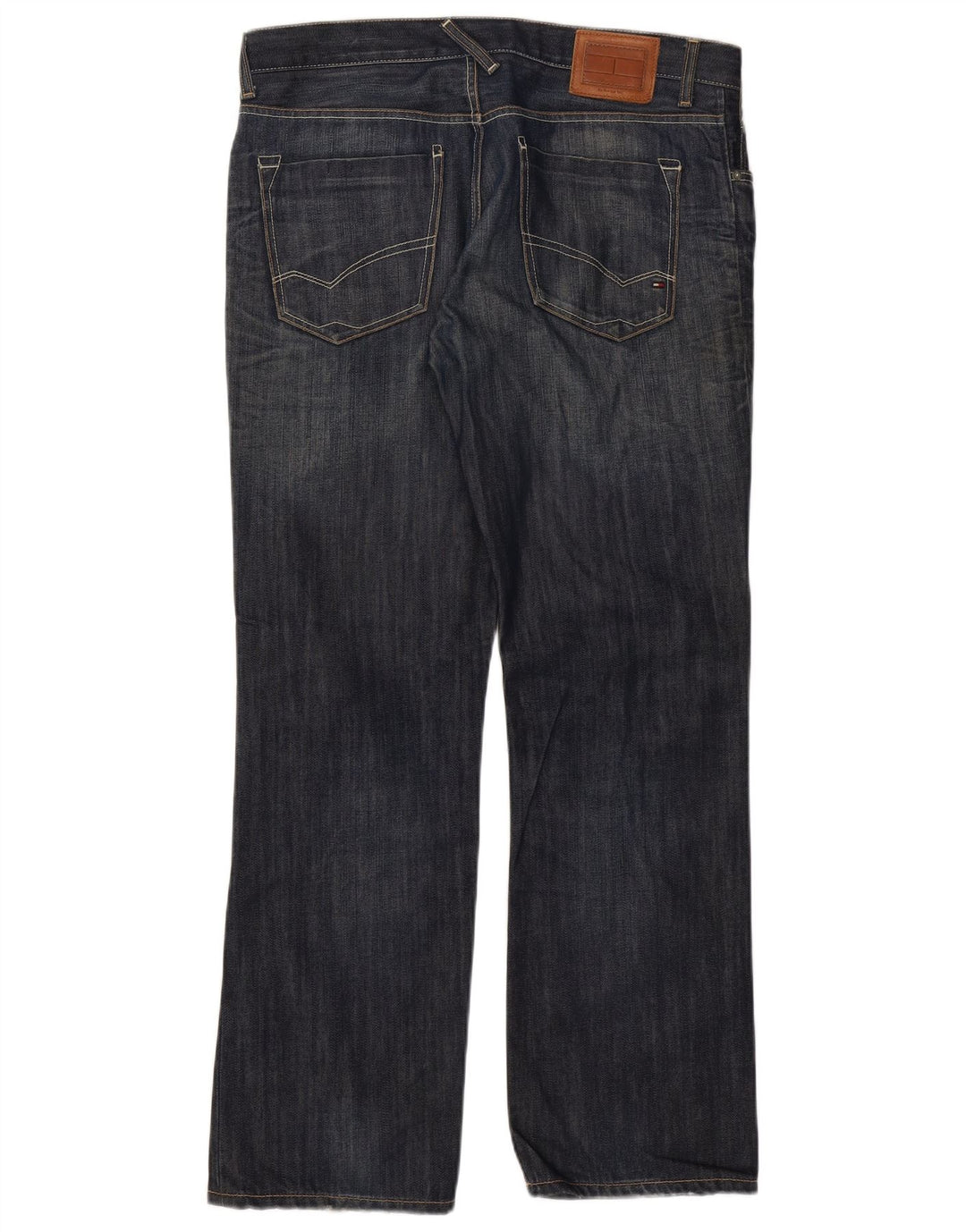 Jeans dritti da uomo Tommy Hilfiger W36 L32 cotone blu