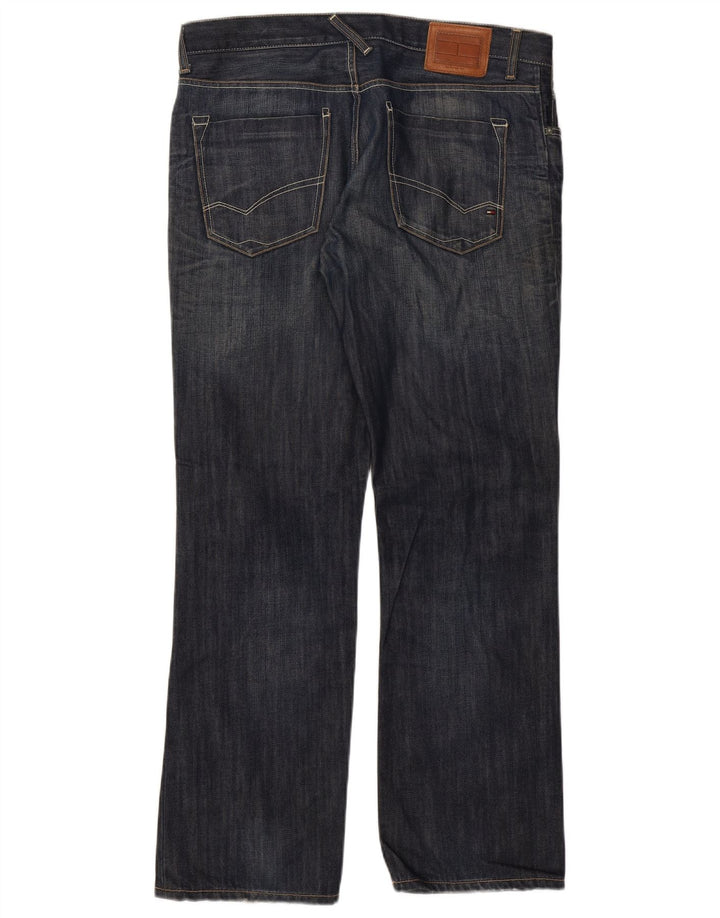 Jeans dritti da uomo Tommy Hilfiger W36 L32 cotone blu