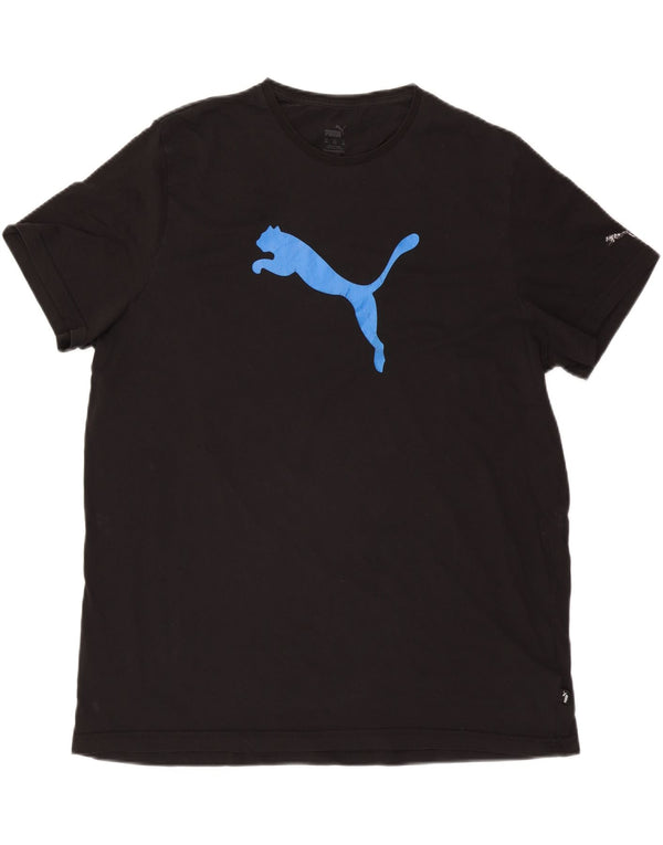T-shirt grafica da uomo Puma Top 3XL cotone nero