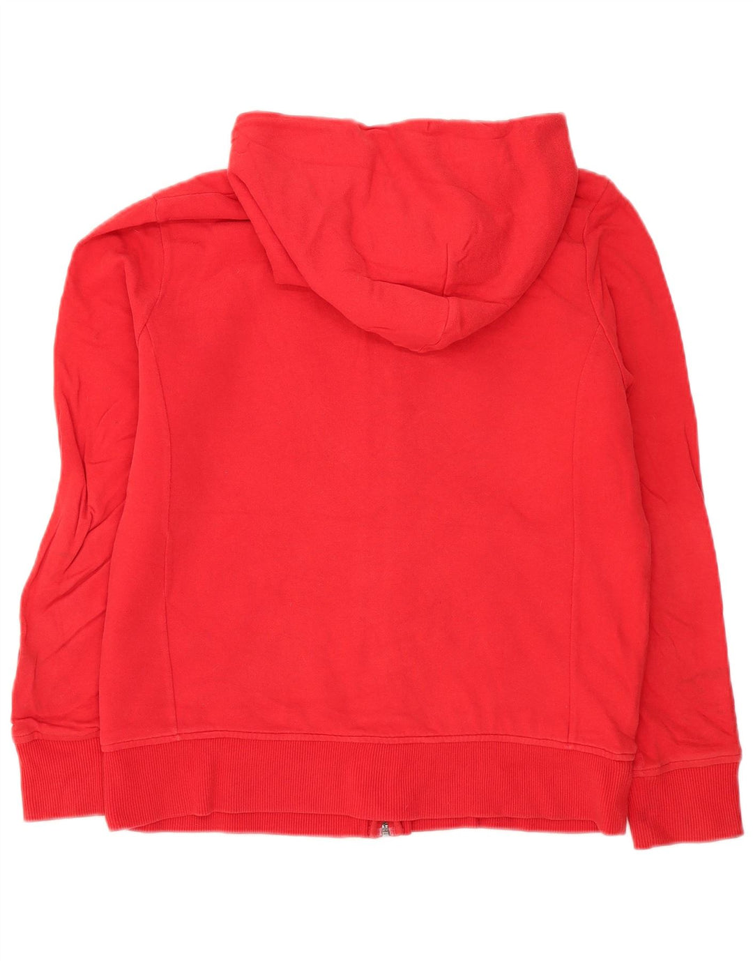 Maglione con cappuccio e zip grafica da uomo Gap grande in cotone rosso