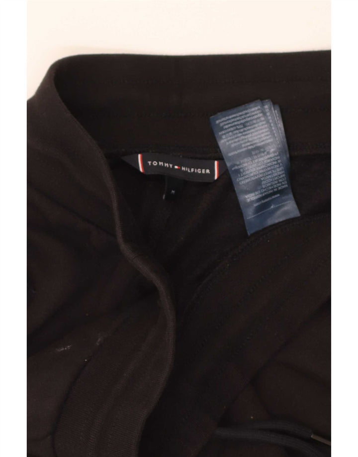 Pantaloncini sportivi grafici da uomo Tommy Hilfiger cotone medio nero