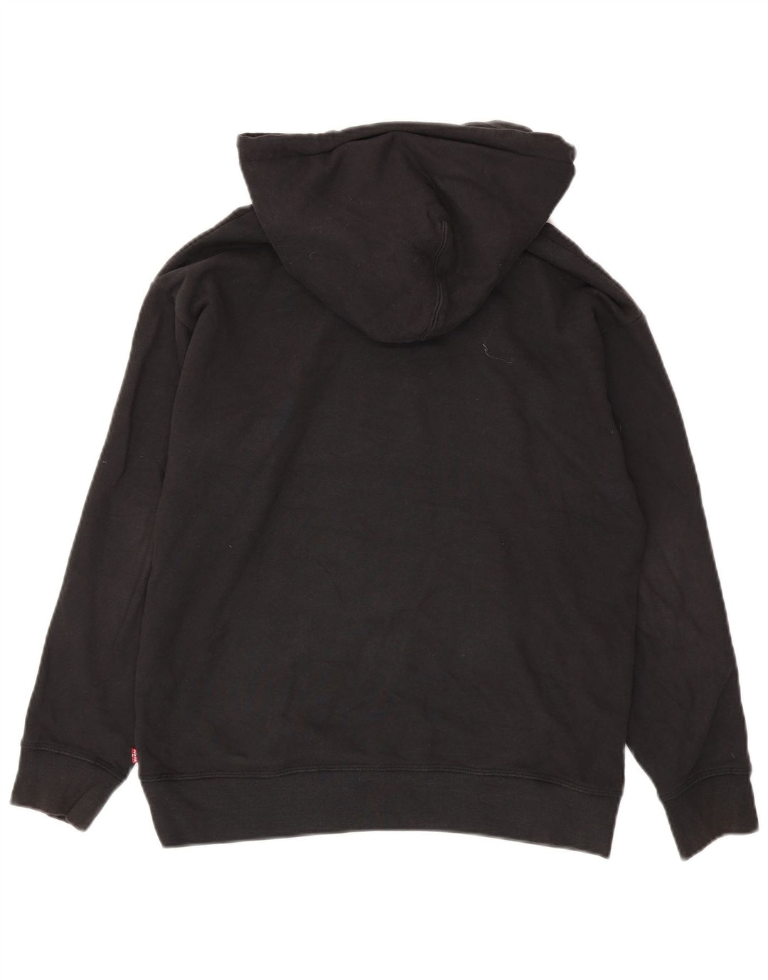 Maglione con cappuccio oversize grafico da uomo Levi's piccolo nero