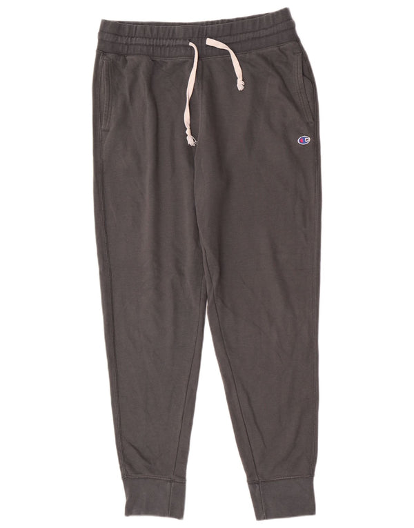 Pantaloni da tuta da donna Champion Joggers UK 14 Large Grigio Cotone