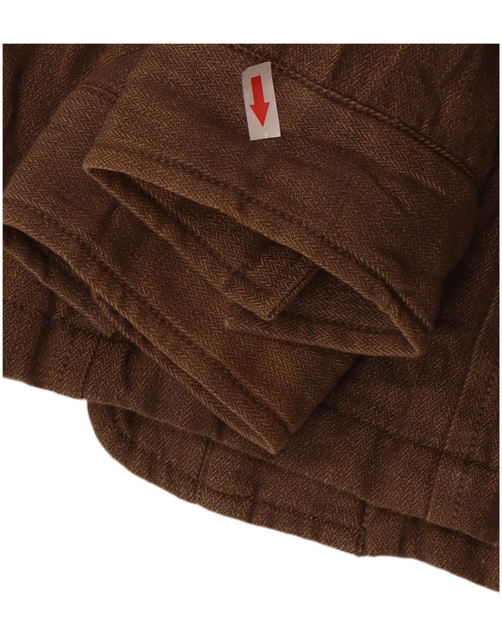 Giacca utility da donna Marlboro Classics EU 44 XL Cotone a spina di pesce marrone