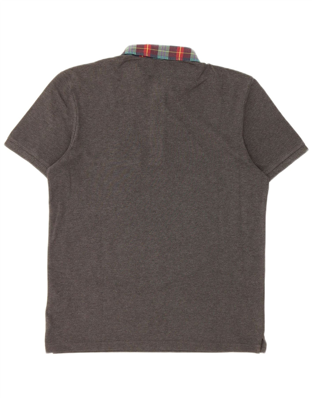 Polo da uomo a maniche corte Lyle & Scott grande classica in cotone grigio