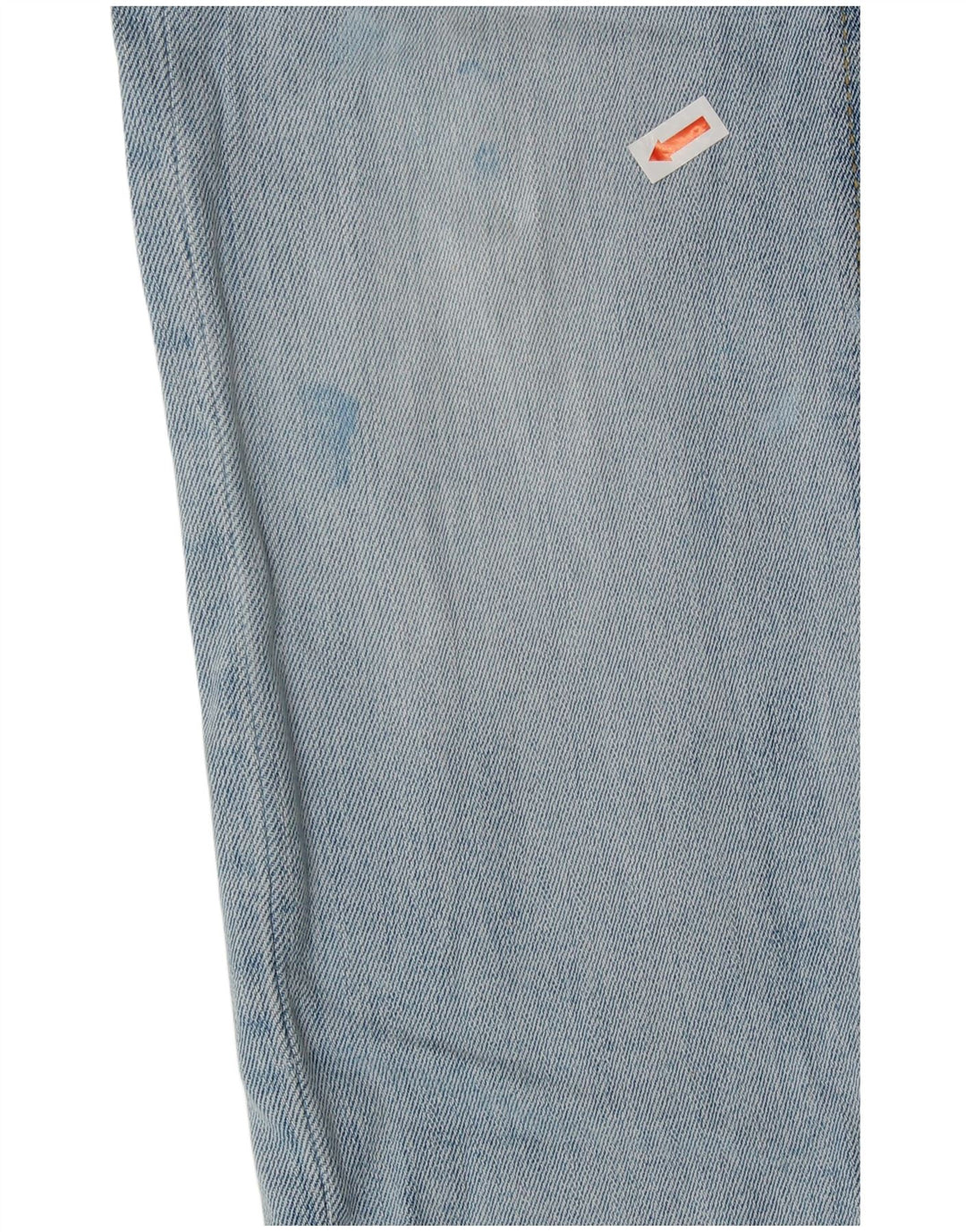 Jeans corti effetto invecchiato da donna Zara EU 40 medio W30 L25 cotone blu