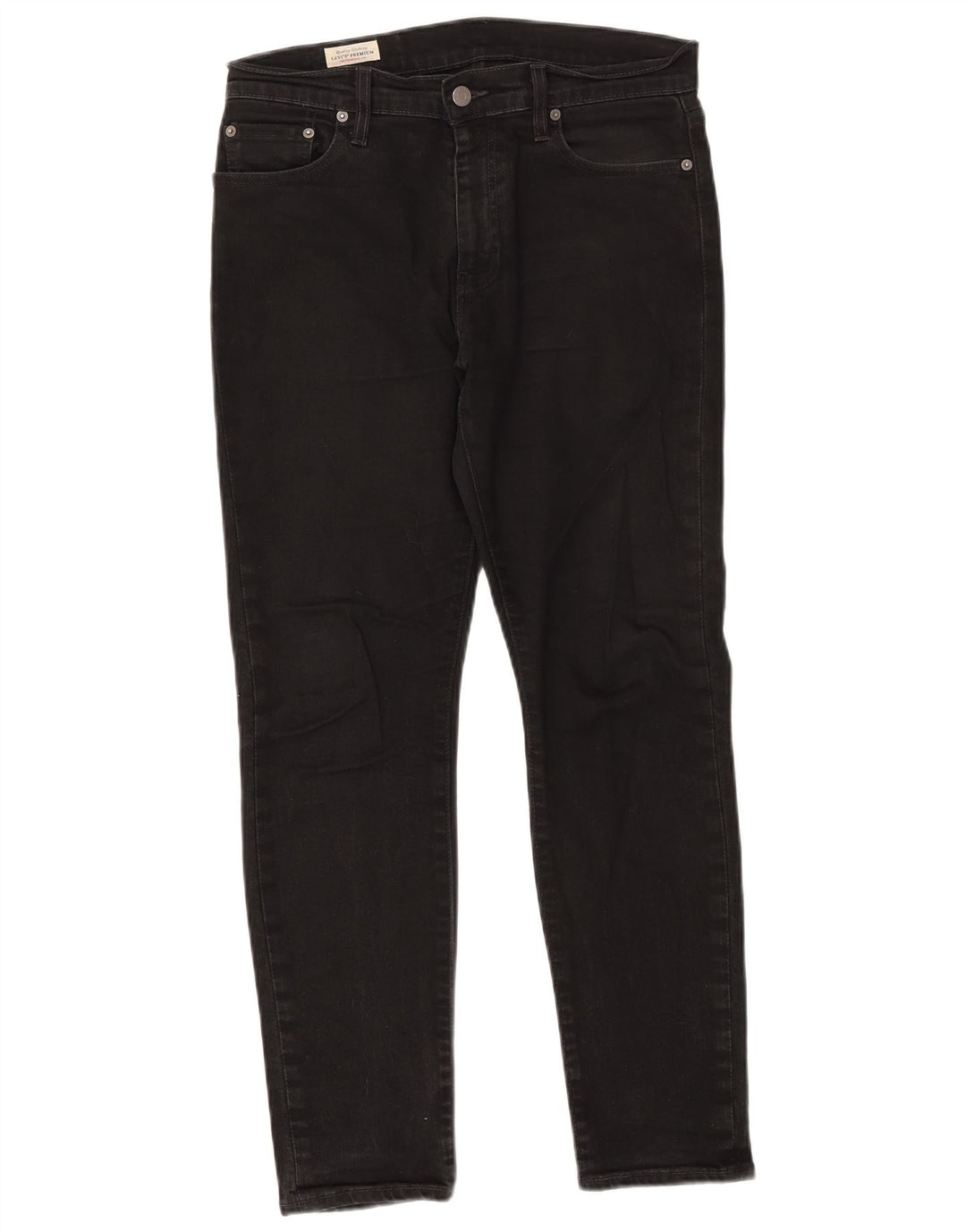 Jeans slim da uomo Levi's W30 L30 cotone nero