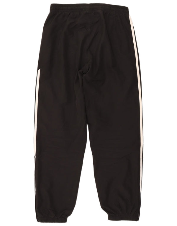 Pantaloni da tuta con grafica Adidas da uomo Joggers UK 38/40 Medium Nero