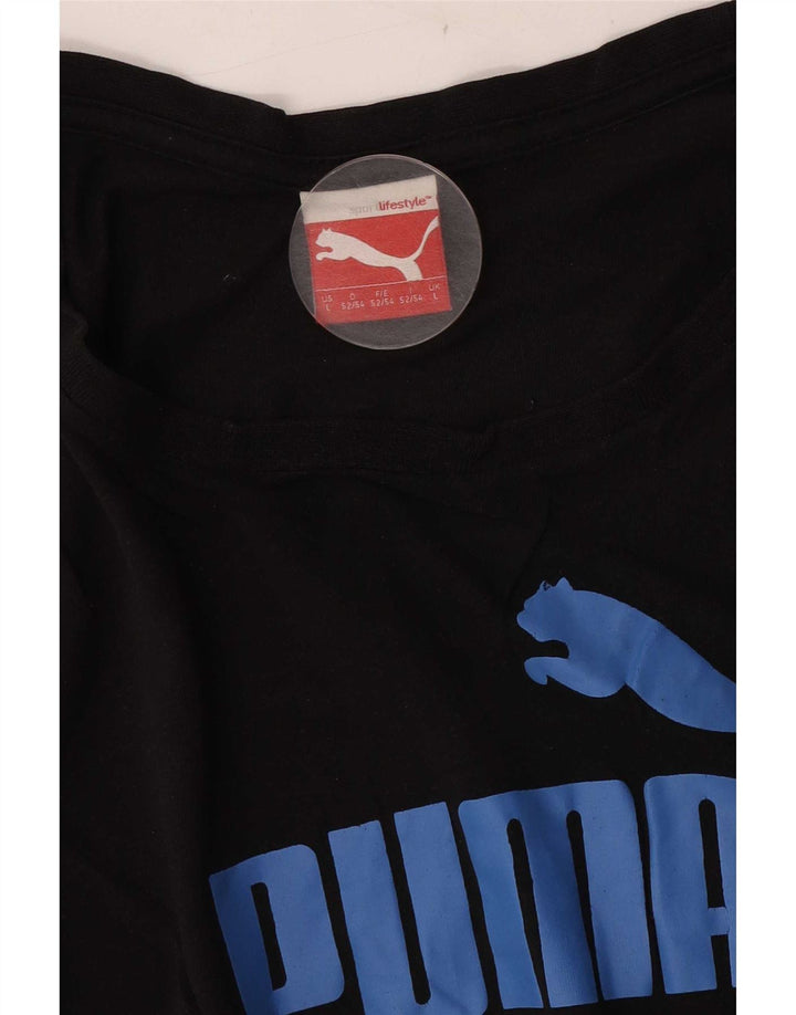 T-shirt Nike da uomo grande nera