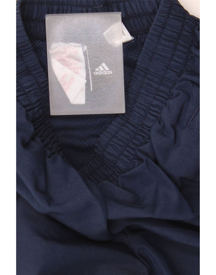 Pantaloni della tuta da ragazzo Adidas 8-9 anni Blu Navy