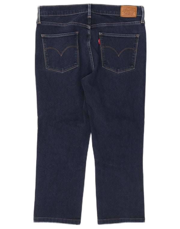 Jeans Capri da donna Levi's W30 L21 cotone blu