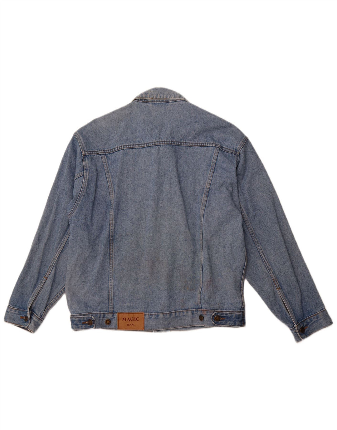 Giacca di jeans da donna MAGIC VENTURE UK 16 grande cotone blu