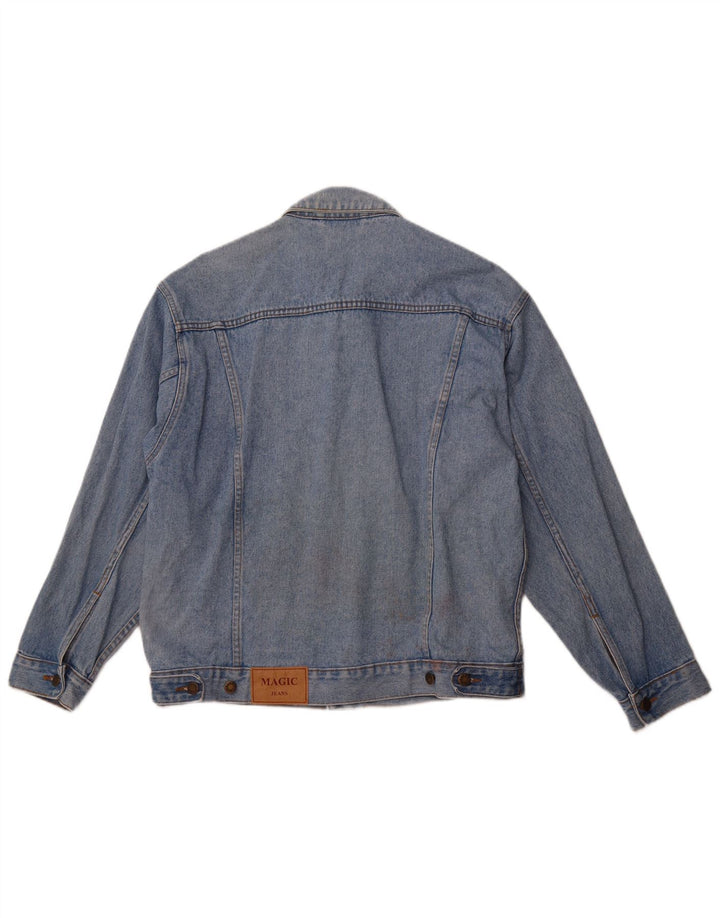 Giacca di jeans da donna MAGIC VENTURE UK 16 grande cotone blu