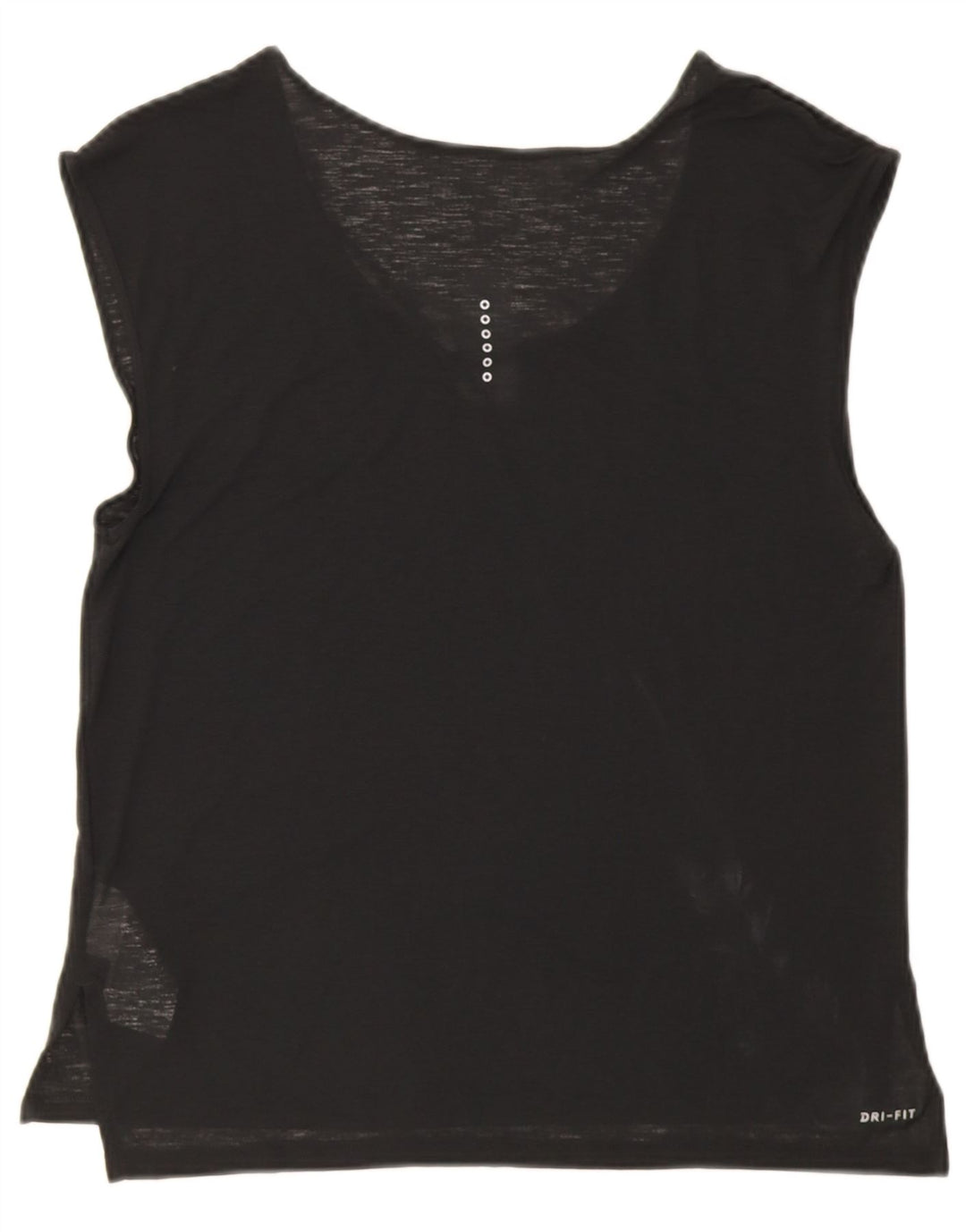 Canotta Nike Dri Fit da donna UK 14 medio nero poliestere
