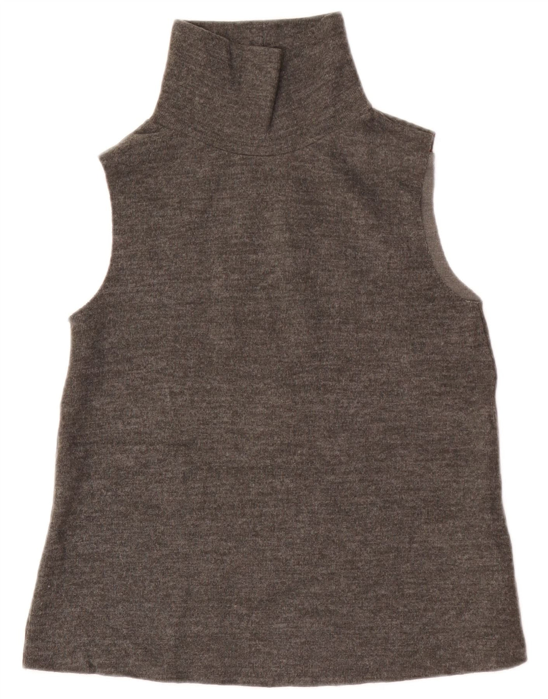Canotta da donna Zara UK 12 in cotone grigio medio