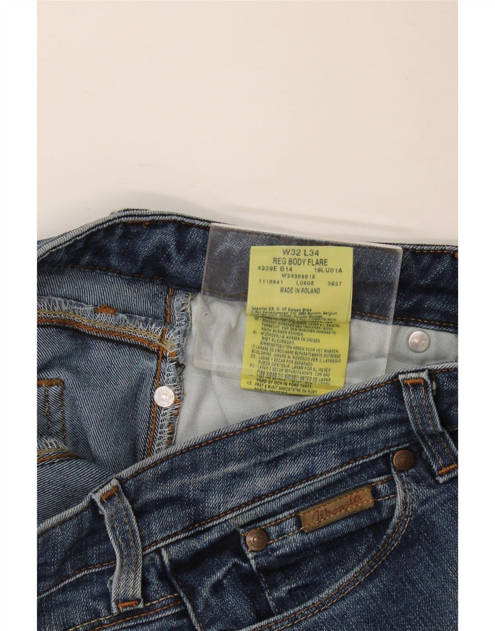 Jeans svasati da donna Wrangler W32 L32 cotone blu