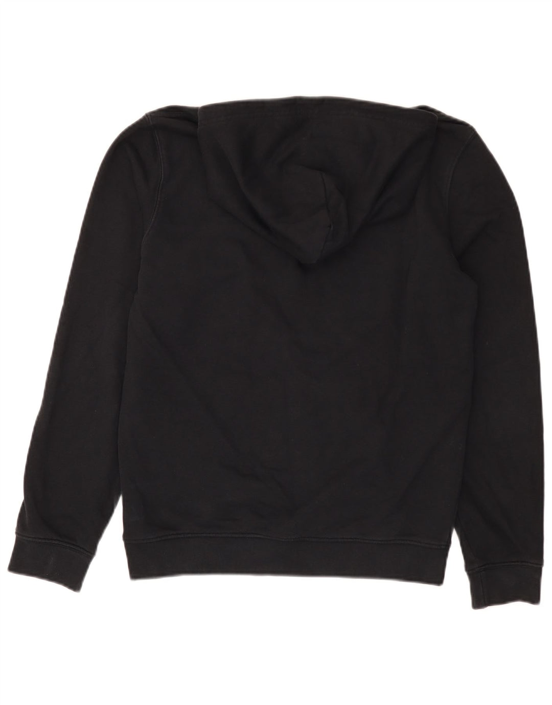 Felpa con cappuccio da uomo Champion piccola in cotone nero