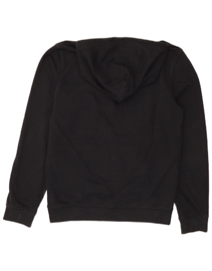 Felpa con cappuccio da uomo Champion piccola in cotone nero