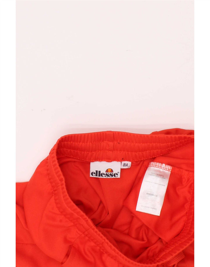 Pantaloncini sportivi Ellesse da bambino 7-8 anni Poliestere color block arancione